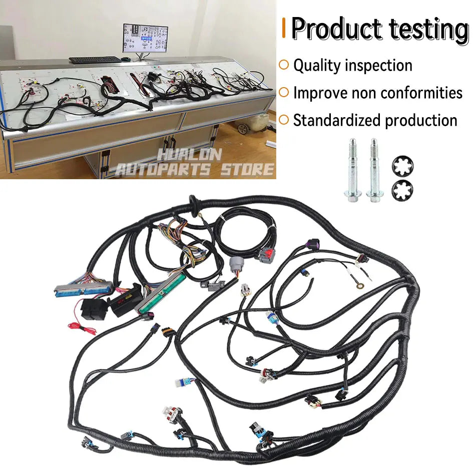 LS Standalone Wiring Harness 4.8 5.3 6.0 Gen 3 DBW 4L60E