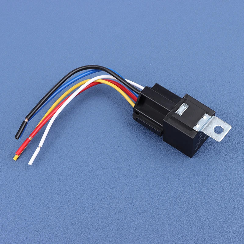 Relay 40A 12 Volt 5 Pin w/ Connector