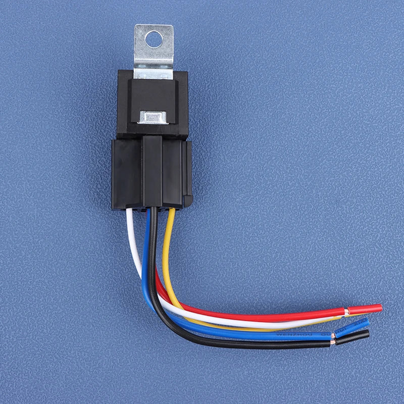 Relay 40A 12 Volt 5 Pin w/ Connector