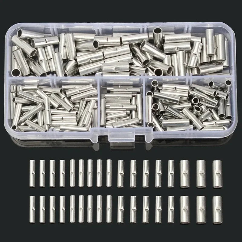 150 Piece Non-Insulated Butt Connector Assortment 22-10AWG