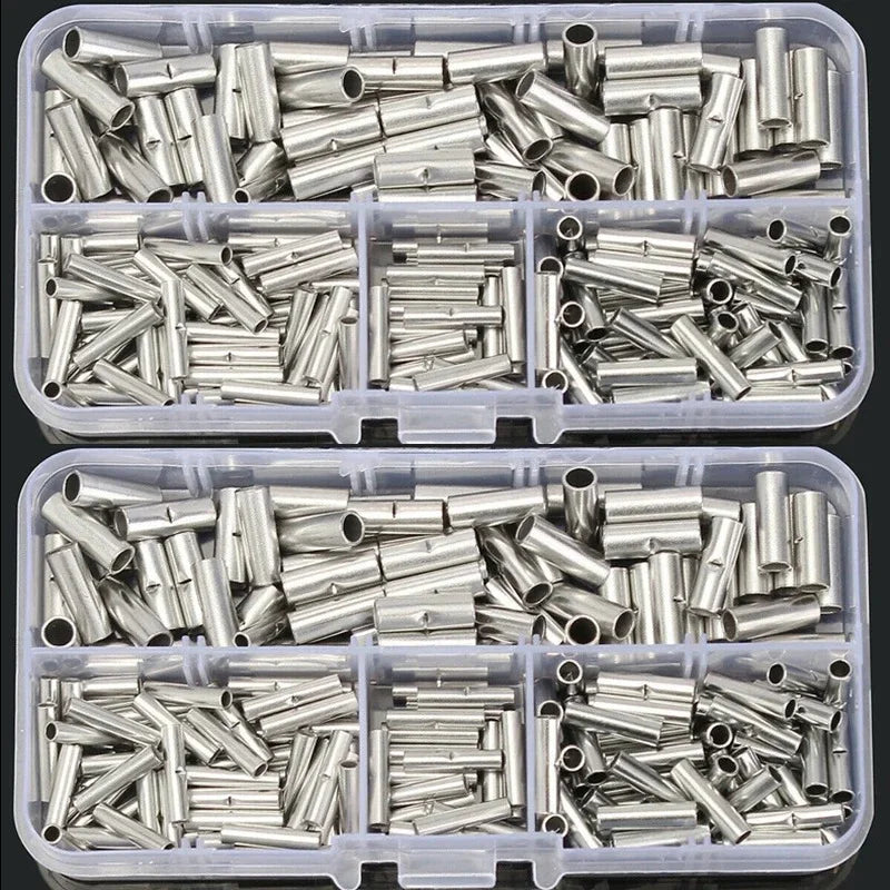 150 Piece Non-Insulated Butt Connector Assortment 22-10AWG